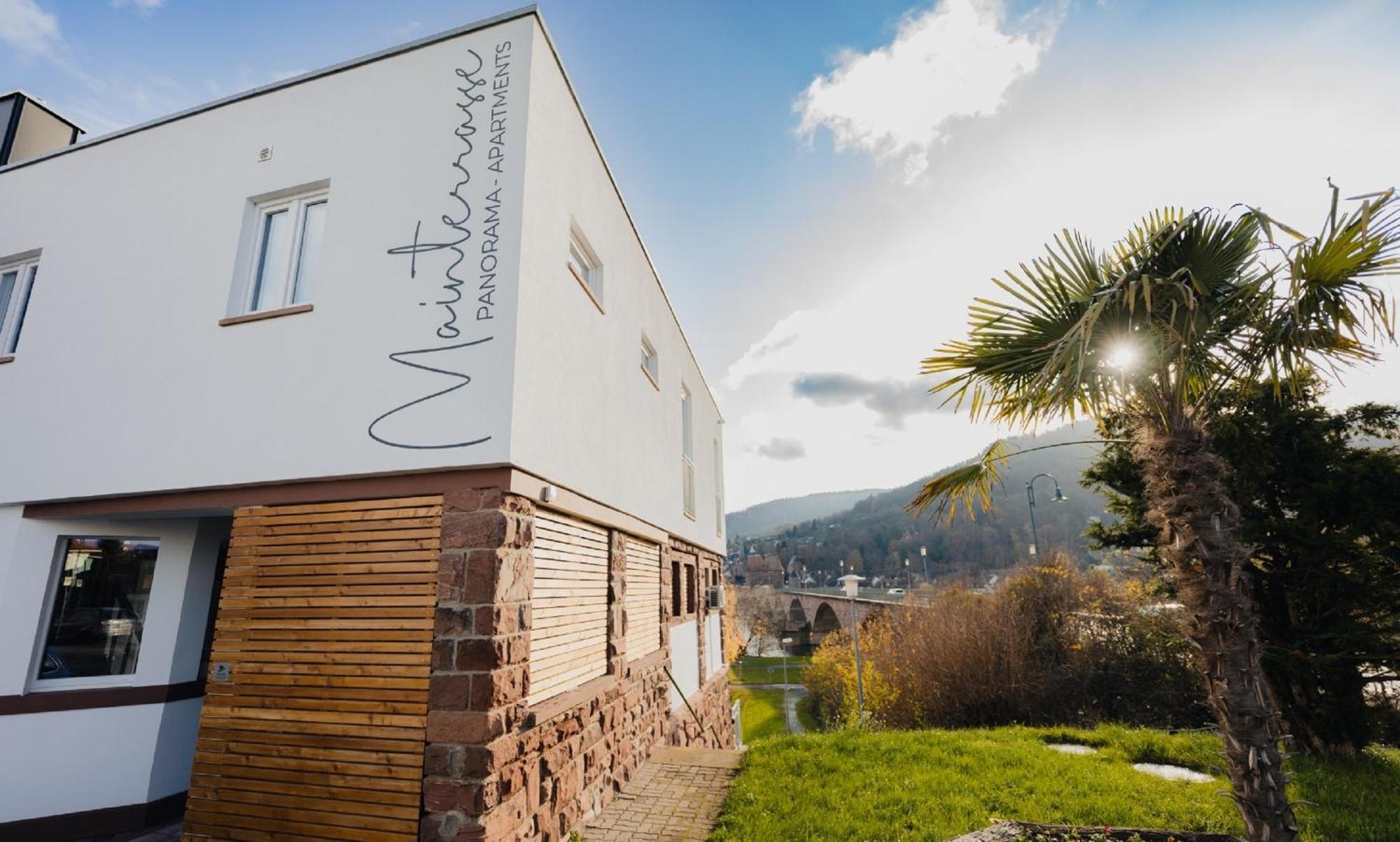 Mainterrasse Boardinghouse Am Fluss Klimatisierte Mit 80qm Terrasse *
